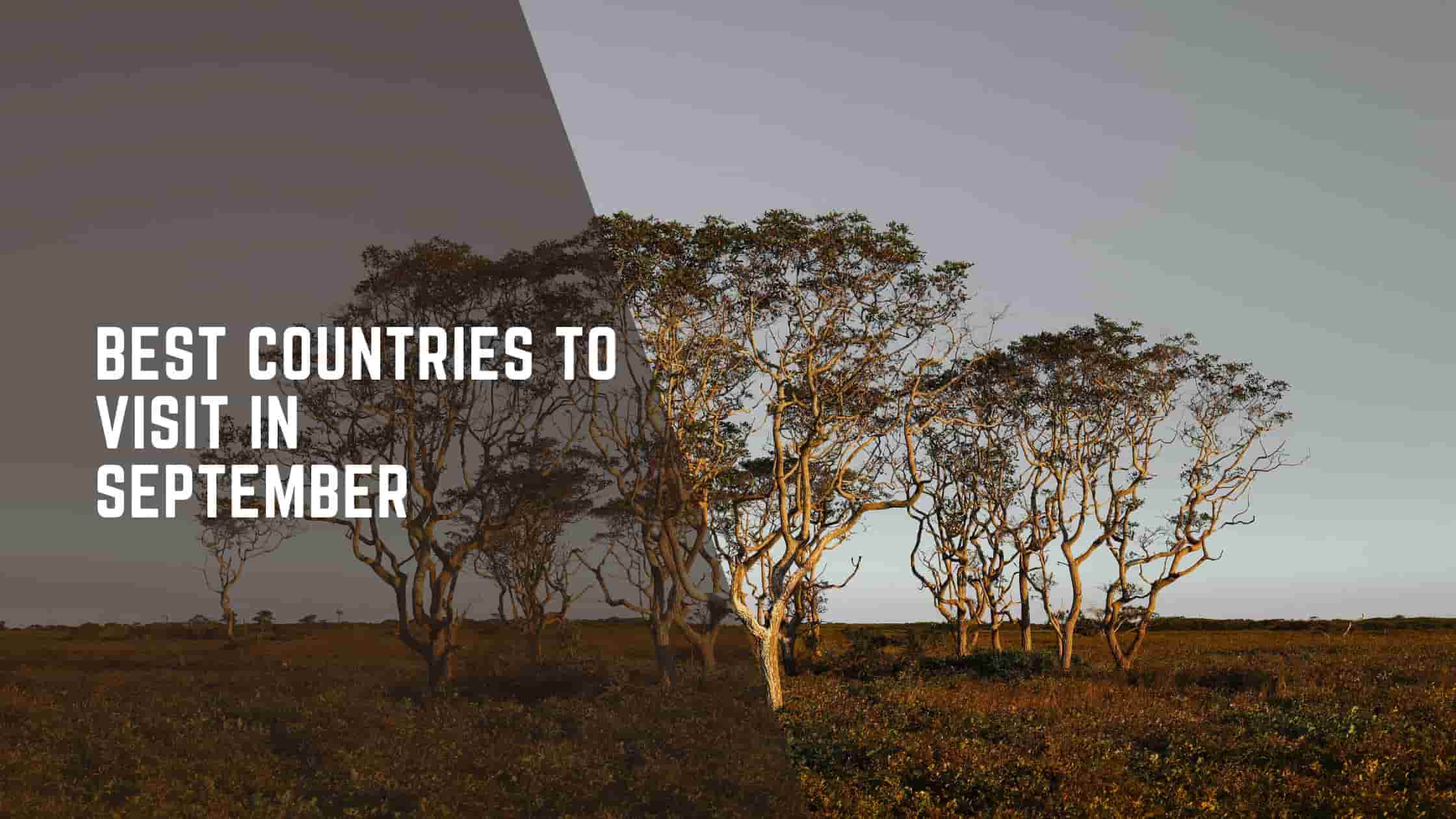 Best-countries to visit in September